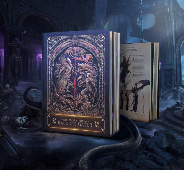 Artwork from Baldur's Gate 3